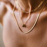 Labradorite Teardrop Necklace