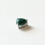 Malachite Teardrop Necklace