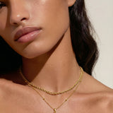 Moonstone Layered Set — Beaded Chain