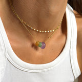 Amethyst Gemstone Charm
