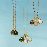 Malachite Transformation Necklace – Dainty Mirror Chain