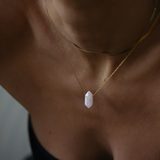 rose quartz crystal, rose quartz necklace, love healing stones, heart chakra crystals, self-love crystals