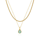 Amazonite Layered Set — Fine Chain