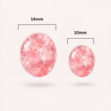 Cherry Quartz Gemstone Charm