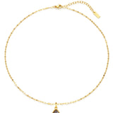 Labradorite Intuition Necklace – Dainty Mirror Chain