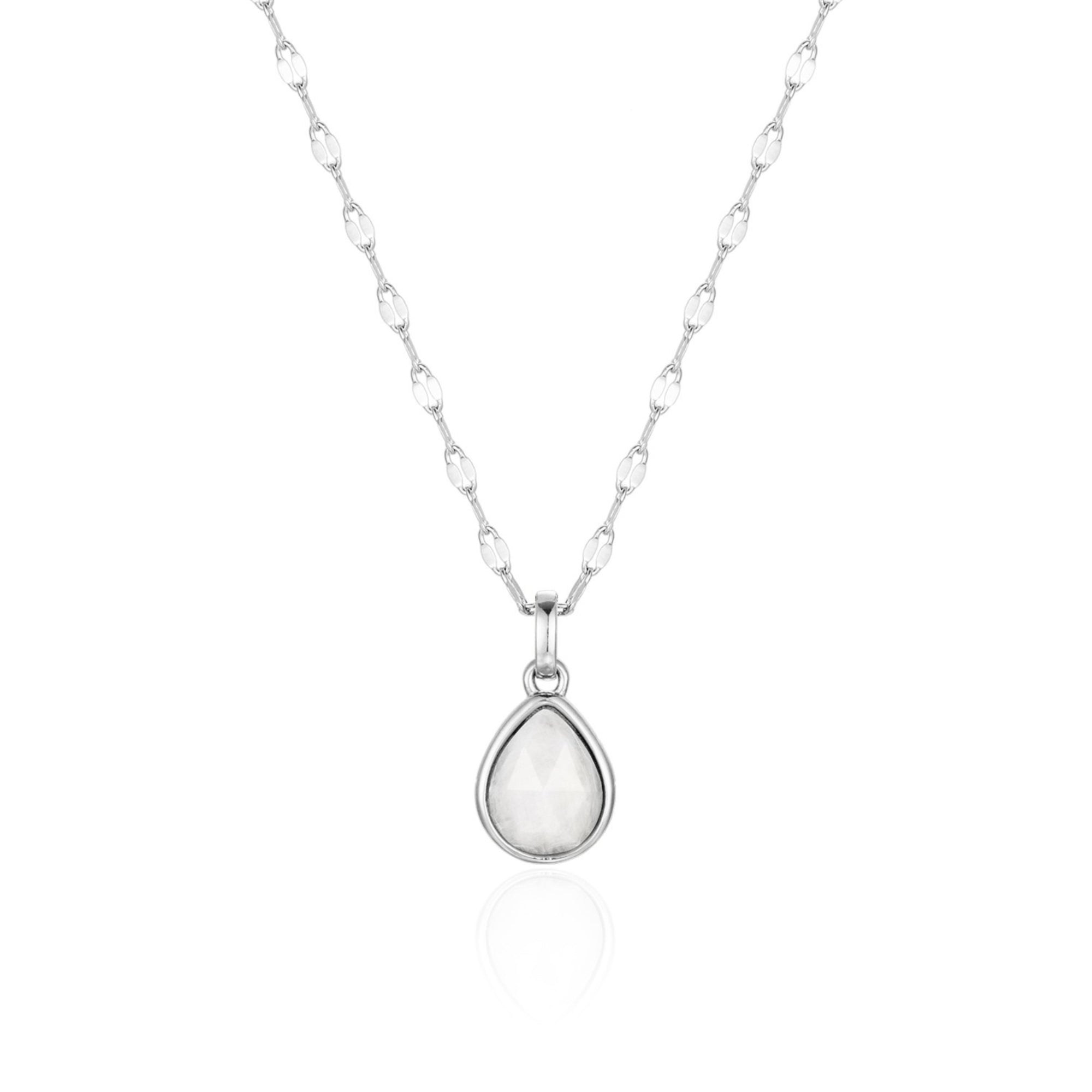 Moonstone Intuition Necklace - Fine Chain
