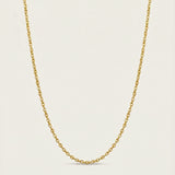 Gold Slim Rollo Chain