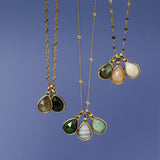 Labradorite Layered Set — Fine Chain