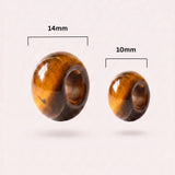 Tiger's Eye Gemstone Charm